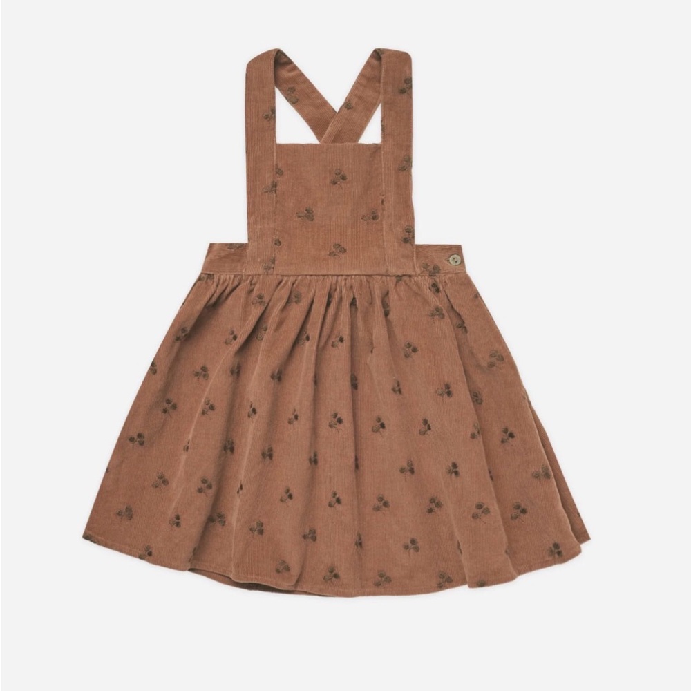 Corduroy Pinafore Dress || Spice